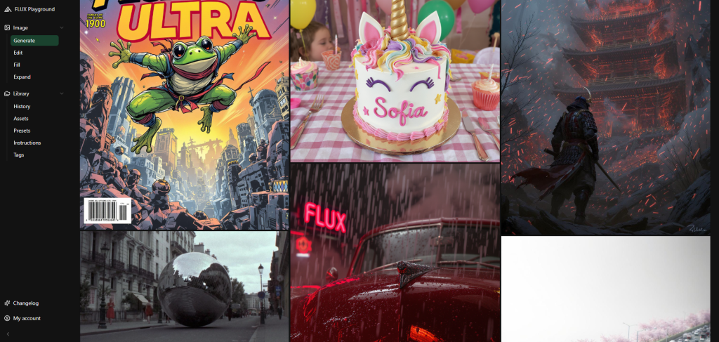 نمونه عکس های ساخته شده با هوش مصنوعی flux